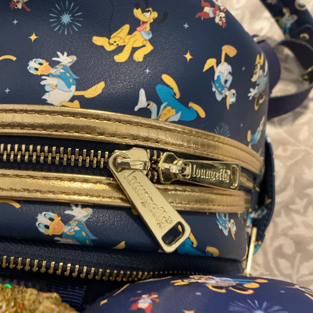 Disney’s 50th Anniversary Loungefly with Matching-ears. - Picture 5 of 10